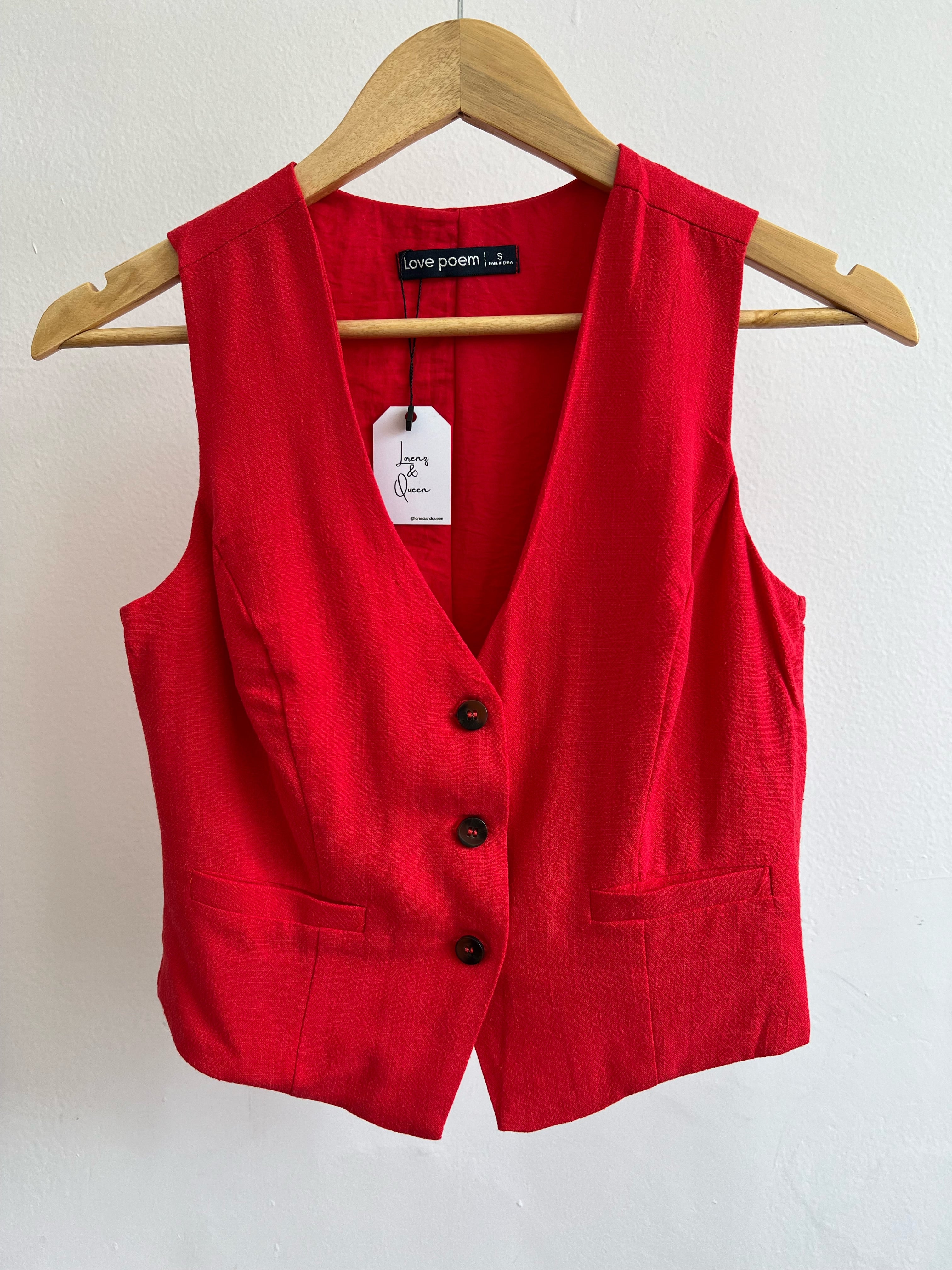 Chaleco rojo