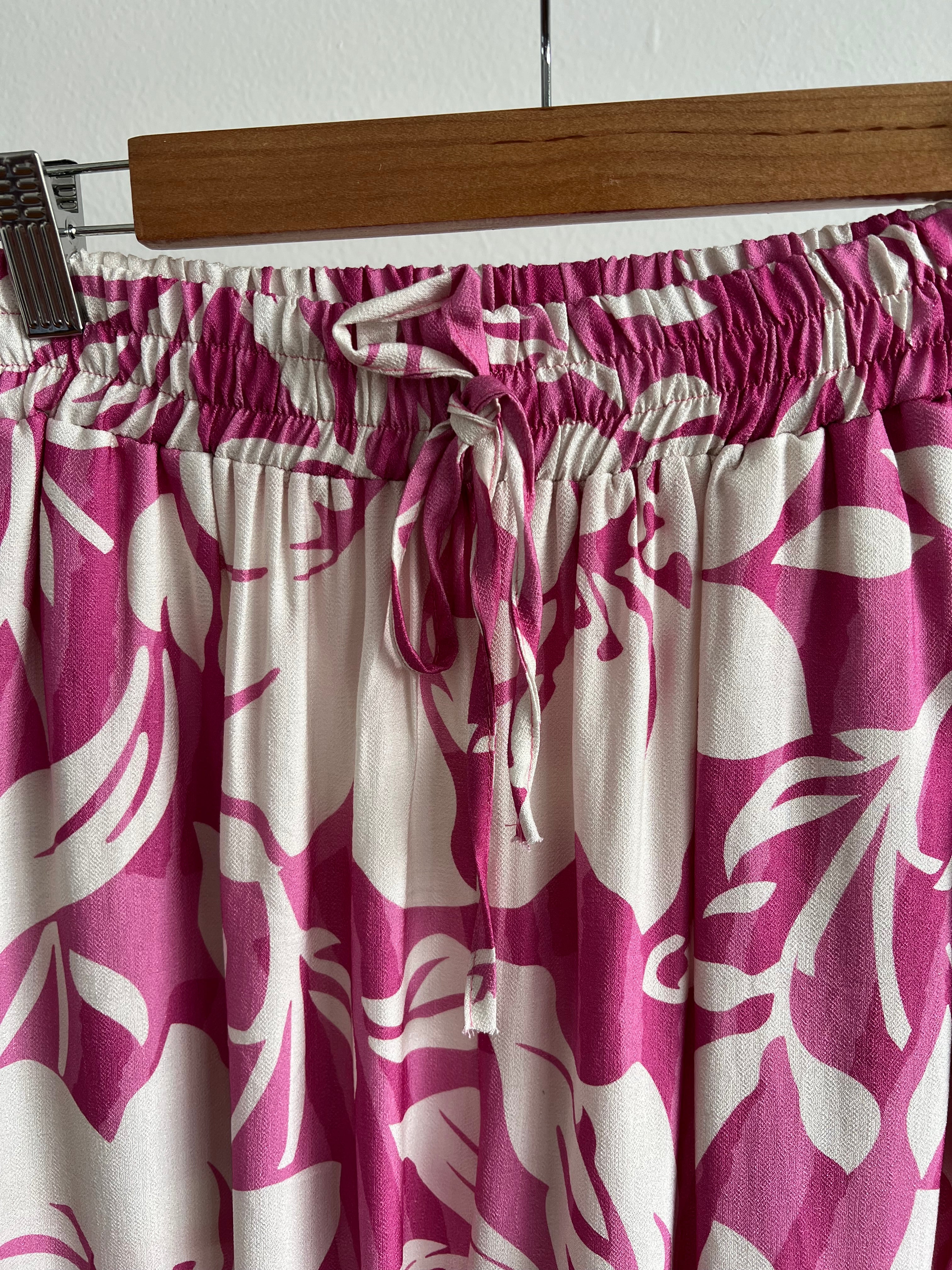 Set estampado rosa