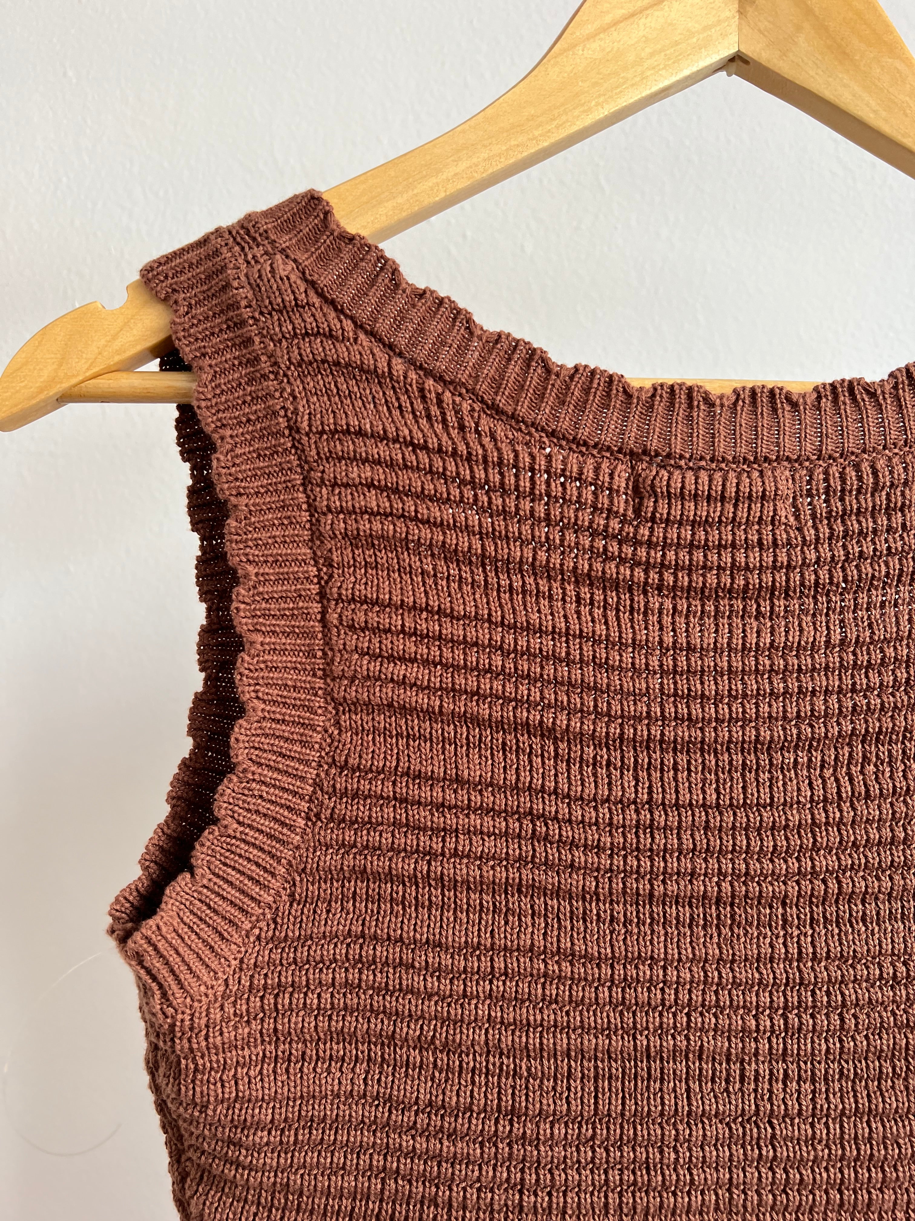 Blusa Hilo café