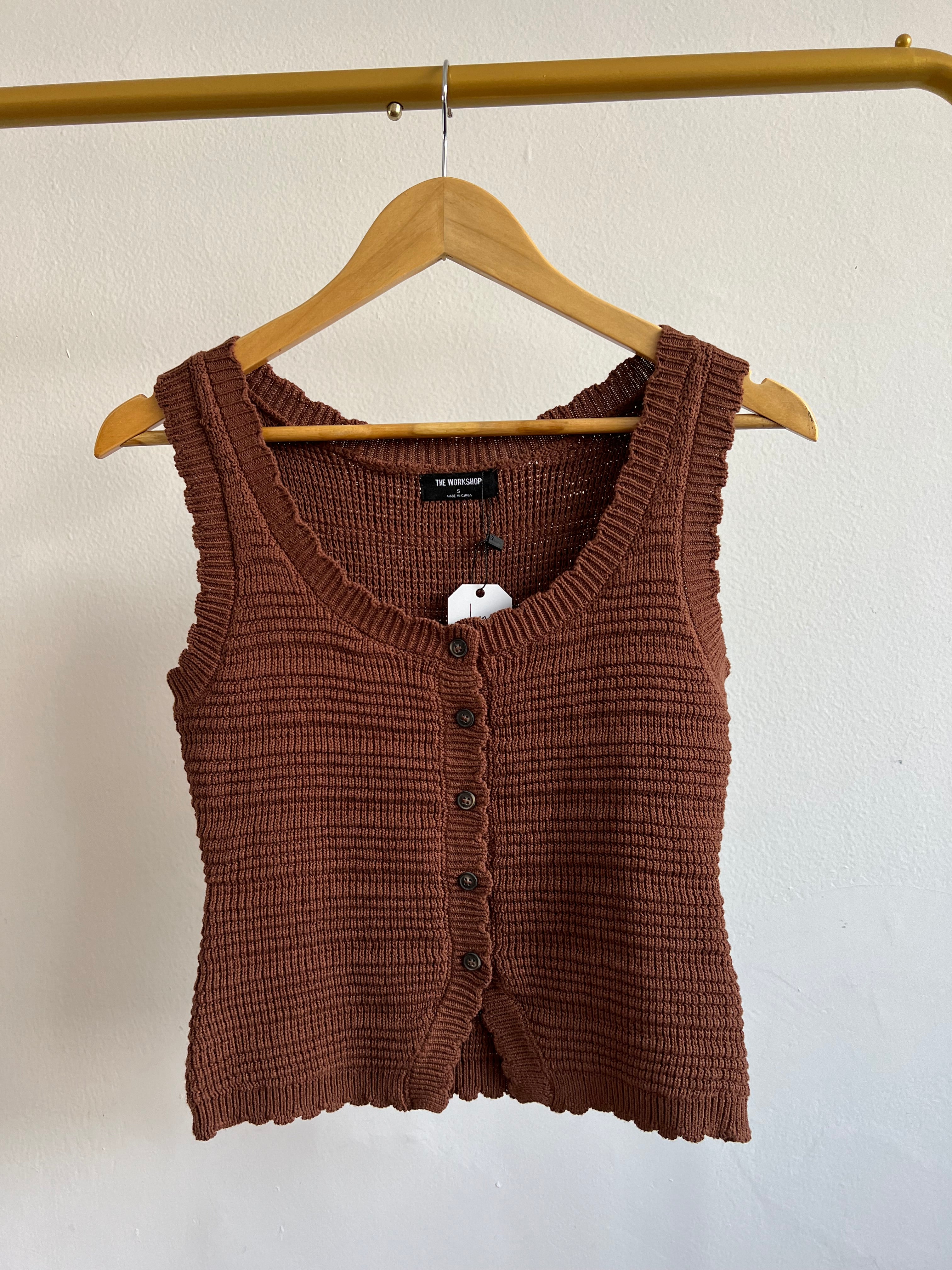 Blusa Hilo café