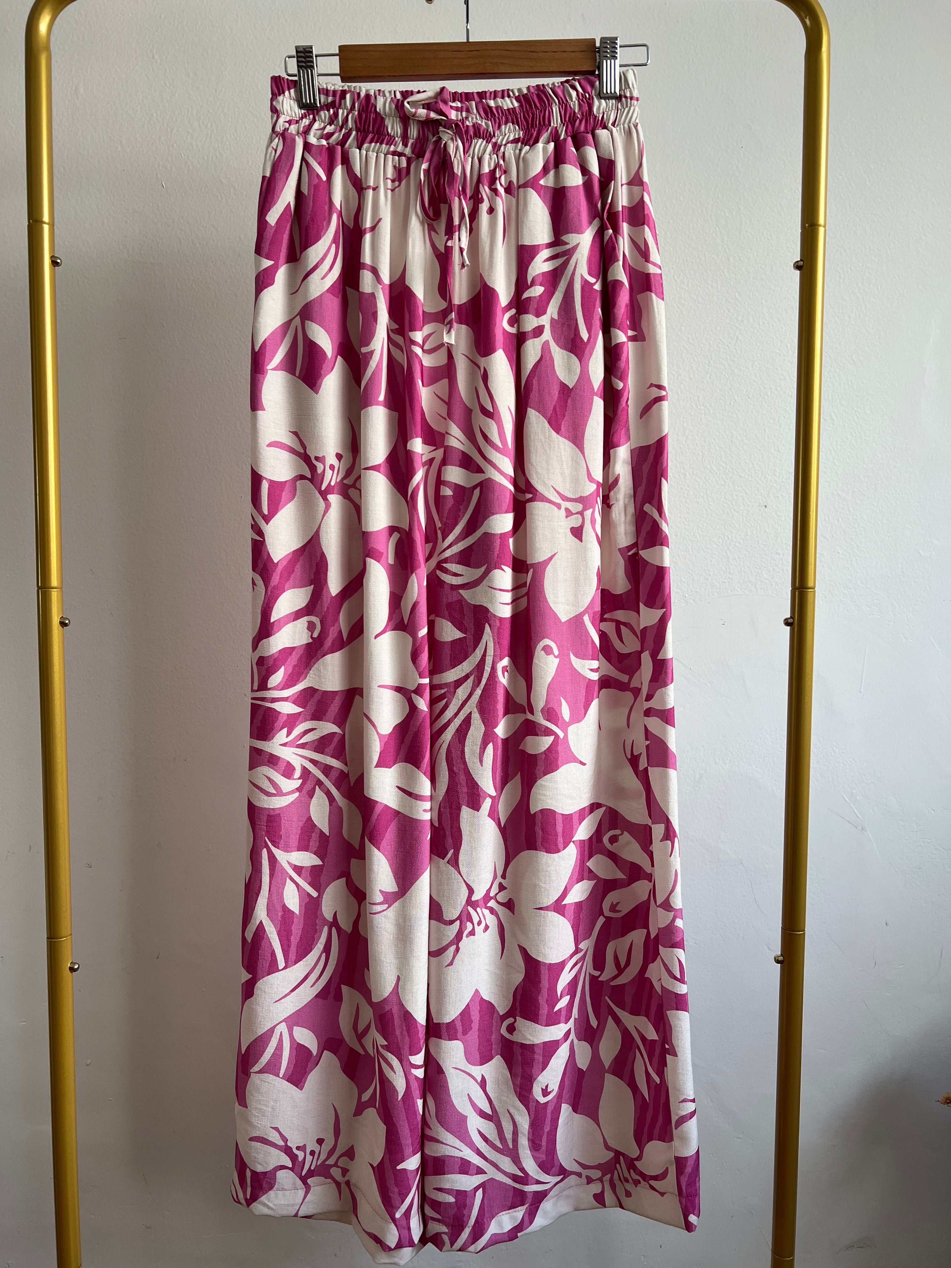Set estampado rosa