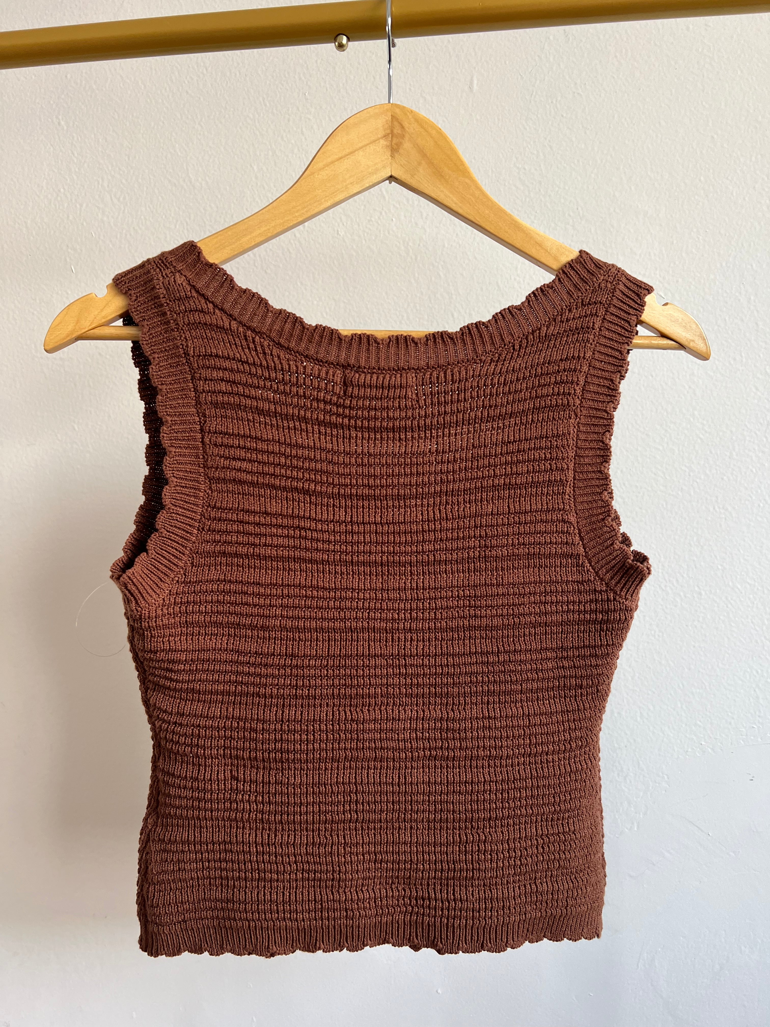 Blusa Hilo café