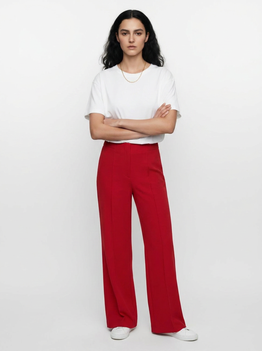 Pantalón Rojo Rosy