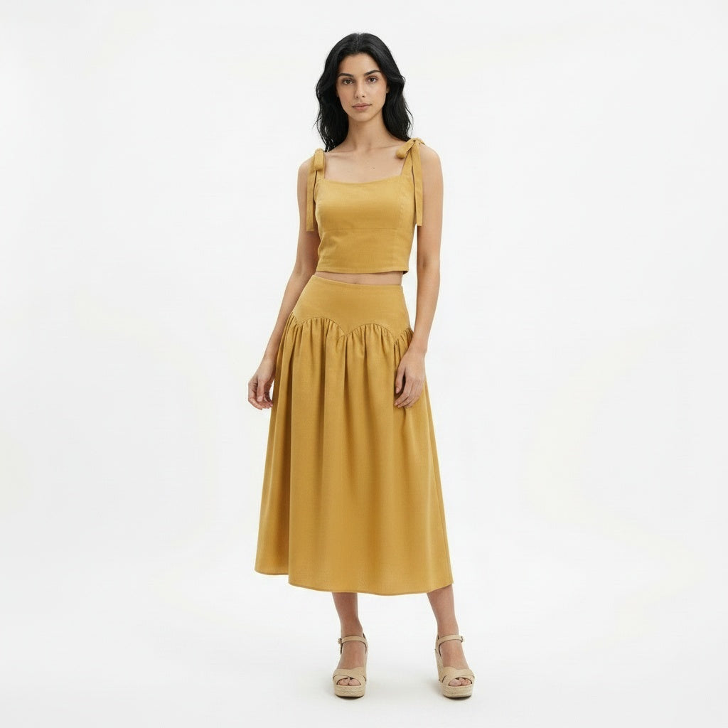 Conjunto Marissa Amarillo